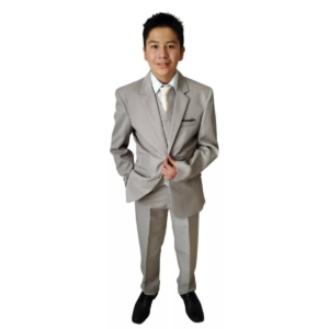 Traje Niño Recto 3pzas Slim Fit Precio De Fabrica Talla 18