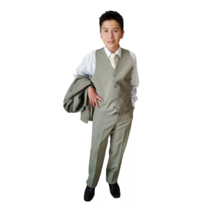 Traje Niño Recto 3pzas Slim Fit Precio De Fabrica Talla 18