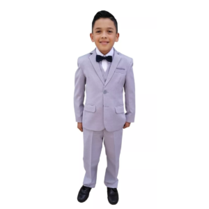 Traje De Niño Recto 3pzas Recto Sin Abertura