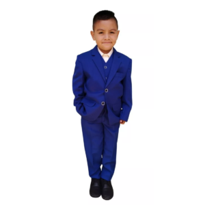 Traje De Niño Recto 3pzas Recto Sin Abertura