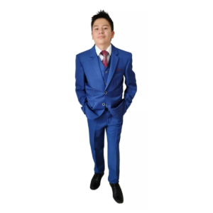 Traje Niño Recto 3pzas Slim Fit Precio De Fabrica Talla 18