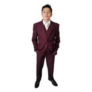 Traje Niño Recto 3pzas Slim Fit Precio De Fabrica Talla 18