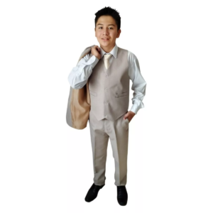 Traje Niño Recto 3pzas Slim Fit Precio De Fabrica Talla 18