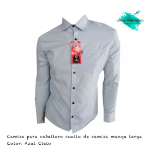 Camisa Caballero Manga Larga