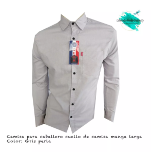 Camisa Caballero Manga Larga