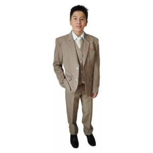 Traje Niño Recto 3pzas Slim Fit Precio De Fabrica Talla 18