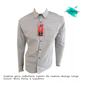 Camisa Caballero Manga Larga