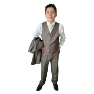 Traje Niño Recto 3pzas Slim Fit Precio De Fabrica Talla 18