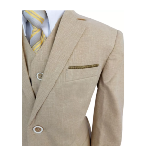 Traje De Niño Recto 3pzas Lino Precios De Fabrica