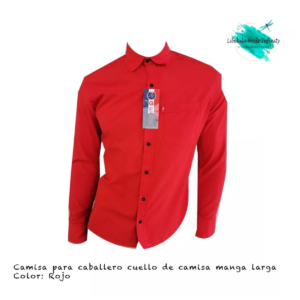 Camisa Caballero Manga Larga