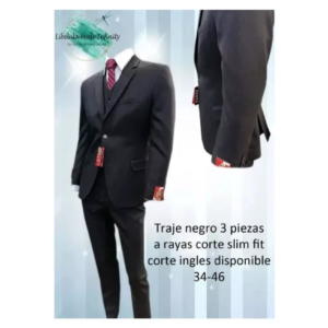 Traje De Caballero Recto 3pzas Slim Fit Precios De Fabrica