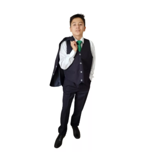Traje Niño Recto 3pzas Slim Fit Precio De Fabrica Talla 18